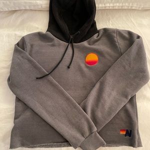 Boyfriend Cropped Hoodie - Aviator Nation